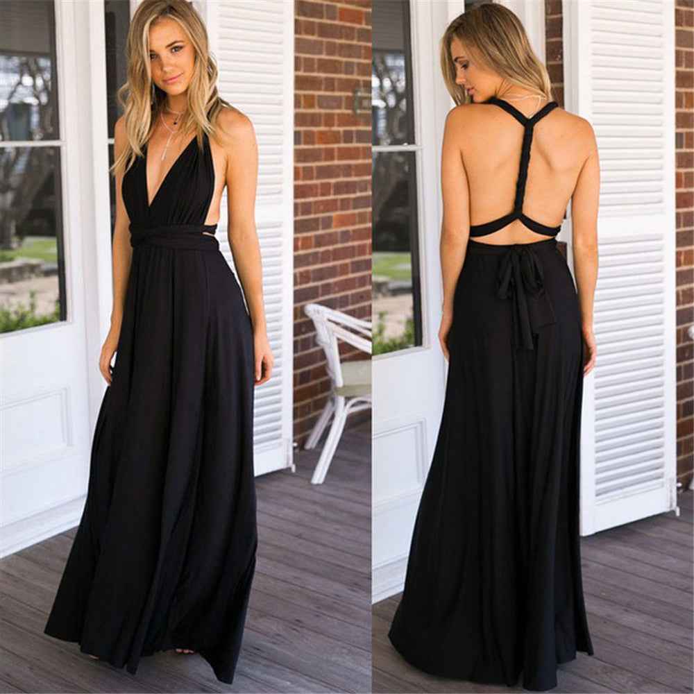 Bridesmaid Dress Infinity Dress Floor Length Convertible Dress Wedding Dress Multiway Dress Rust Dress Evening dress