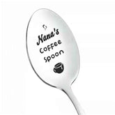 Good Morning Coffee Spoon Stainless Steel Spoon Gift for Nana