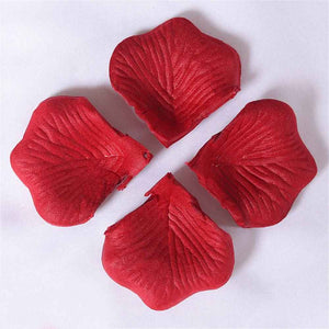 120PCS Fabric Rose Petals Fabric Petals for Weddings Aisles Flower Girls and Romantic Evenings