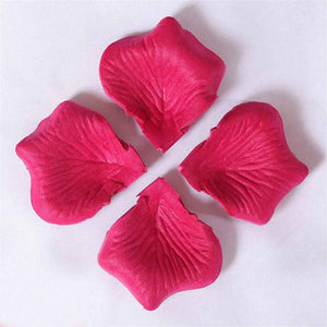120PCS Fabric Rose Petals Fabric Petals for Weddings Aisles Flower Girls and Romantic Evenings