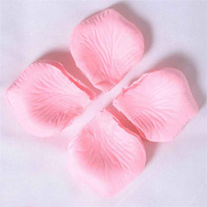 120PCS Fabric Rose Petals Fabric Petals for Weddings Aisles Flower Girls and Romantic Evenings