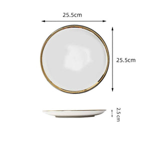 Wedding Plate Wedding Dinner Plate Wedding Ceramic Plate