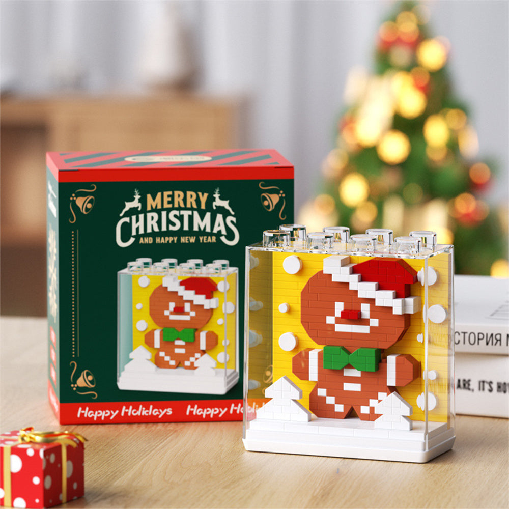 Compact block set with lid closed — tidy storage and easy transport, perfect stocking filler for kids