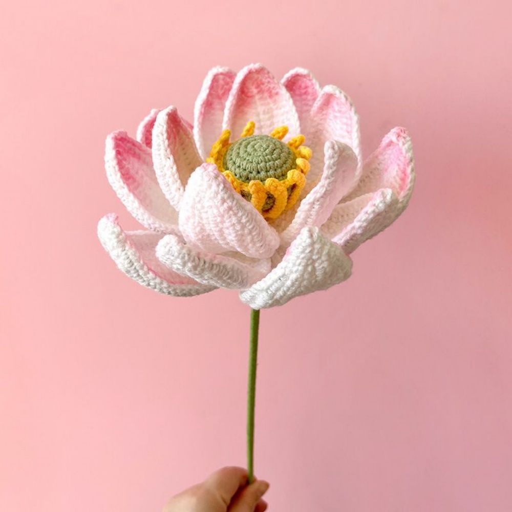Handmade Knitted Crochet Flower Bouquet | Eternal Gift for Her