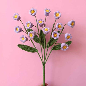 1pc Handmade Knitted Flower Crochet Flower Gift for Her Wedding Gift