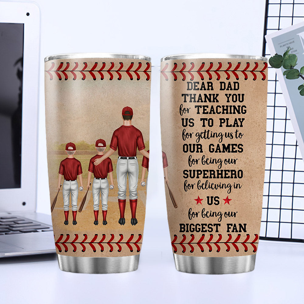 Personalised Best Dad Stainless Steel Travel Mug - 20oz Insulated Father's Day Gift