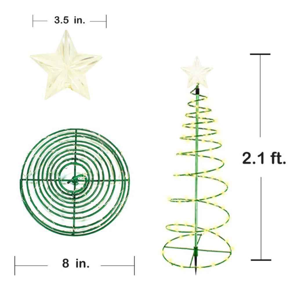 Outdoor Solar LED Star Christmas Solar Light Outdoor Christmas Lighting Decoration