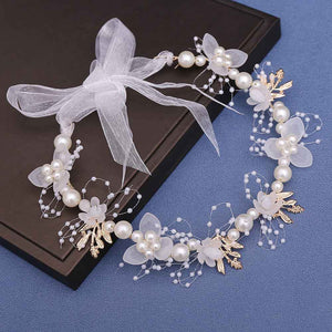 Wedding Flower Girl Crown Flower Tiara Bohemian Flower Crown