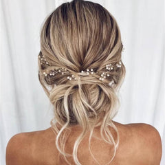 Vintage Boho Hairpiece for Bride and Bridesmaids - Luxury Wedding Hair Accessory