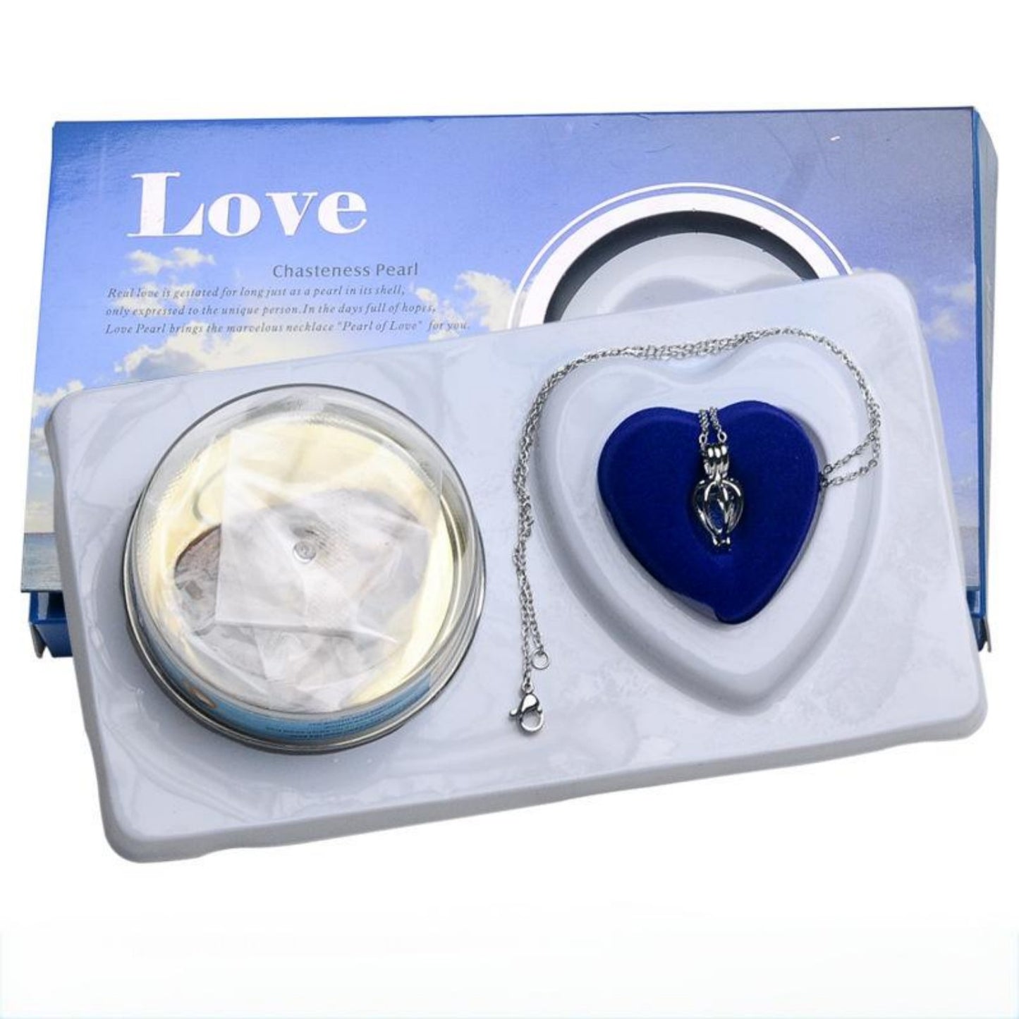 Pearl Oyster Self-Opening Blind Box Necklace | DIY Surprise Gift with AAA Pearl