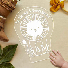 Customized 3D Personalized Lion Shaped Night Light Gifts for Friends