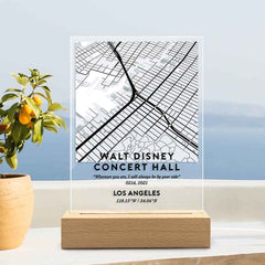 Custom City Map Night light Wall Art Prints Home Decor Night light