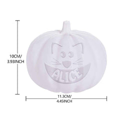 Personalized Halloween Pumpkin Light Custom Cat Light Custom Light Up Jack-o-lantern Halloween Decor