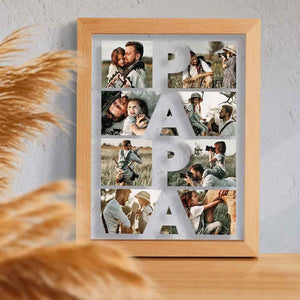 Custom Photo Acrylic Night Light Gift for Father