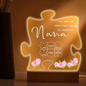 Personalized Night Light Custom Name Mother's Day Gift for Nana