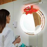 Personalized Name Mirror Light for Wall Custom Color Neon Mirror LED Dimmable Light Birthday Party Wedding Gift
