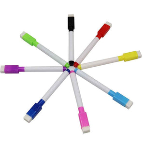 8 Colors Erasable Whiteboard Marker Pen Office School Stationery