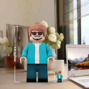 3D Print Gifts for Him Custom Giant Minifig Create Your Own Giant Minifigs Turn Your Photo into Giant Minifigs