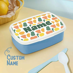 Personalized Lunch Box with Name Colourful Lunch Box Birthday Gift for Kids