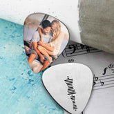 Custom Photo Scannable Code Music Guitar Pick - 1PCS