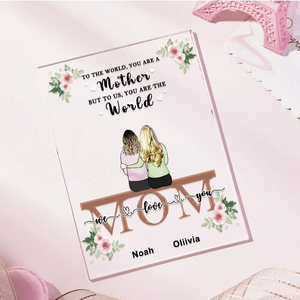 Custom Photo Acrylic Plaque For Mom