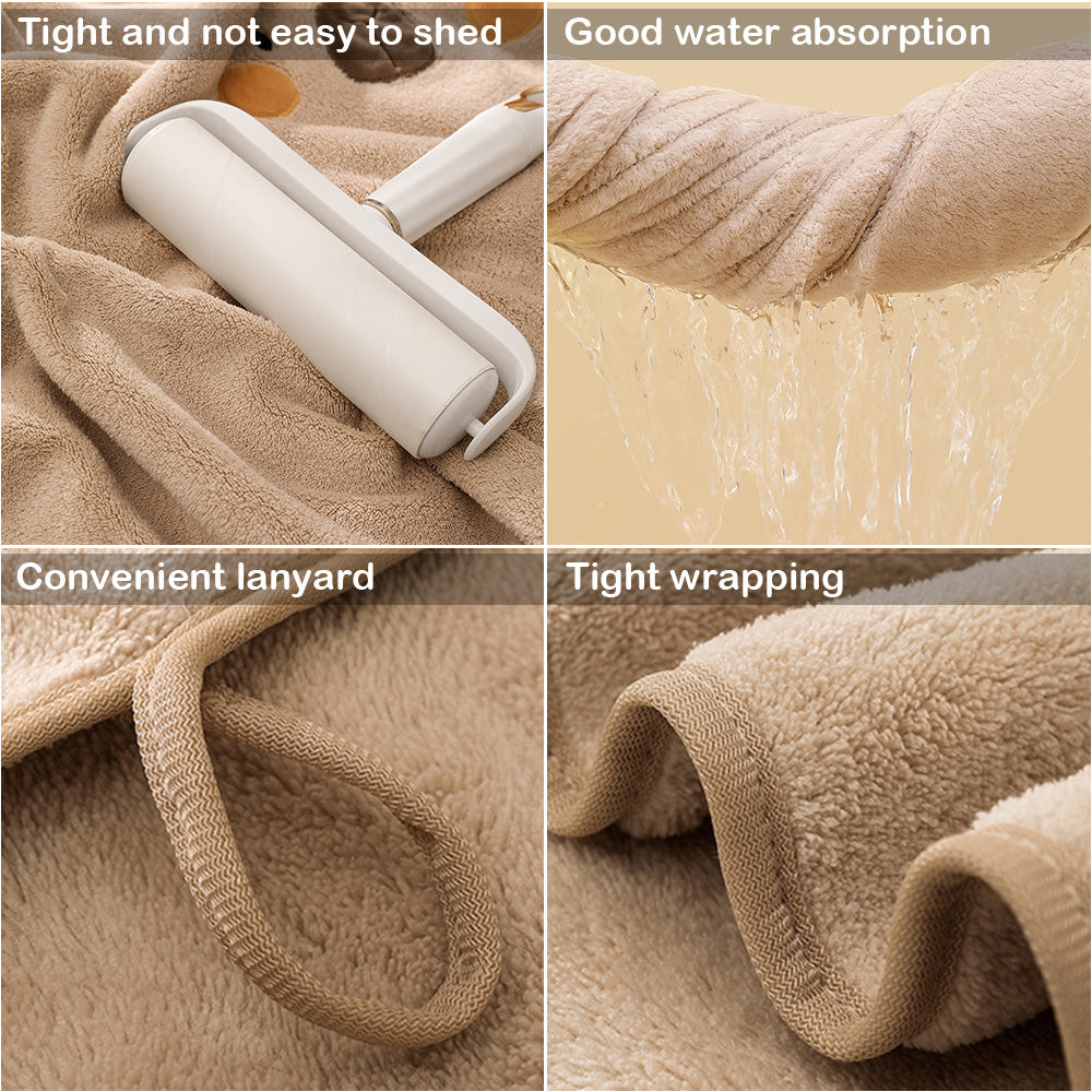 Selection of personalised bath towels in assorted colours with embroidered names – ideal luxury gifts for women and wives