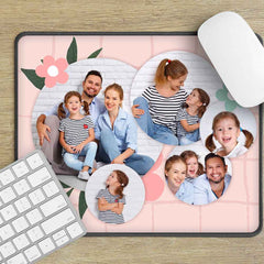 Custom Photo Mouse Pads Personalized Gaming Mat for Family