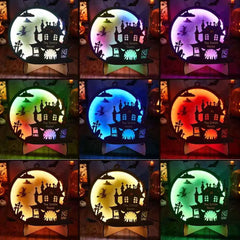 Custom Halloween Light with Name Halloween Home Decor Night Lamp for Halloween Gift