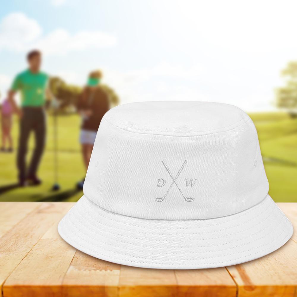 Unisex bucket hats styled for outdoor activities – personalised embroidered fisherman hats for camping and travel