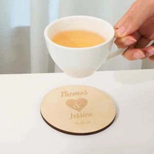 Personalized Coaster Wedding Party Favors