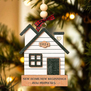 Personalized New Home Ornament First Home Christmas Ornament for Housewarming Gifts
