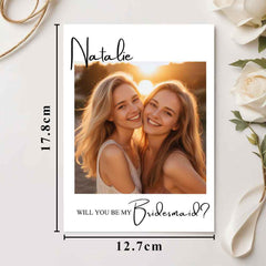 Personalized Bridesmaid Proposal Card Bridesmaid Card