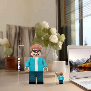 3D Print Gifts for Him Custom Giant Minifig Create Your Own Giant Minifigs Turn Your Photo into Giant Minifigs