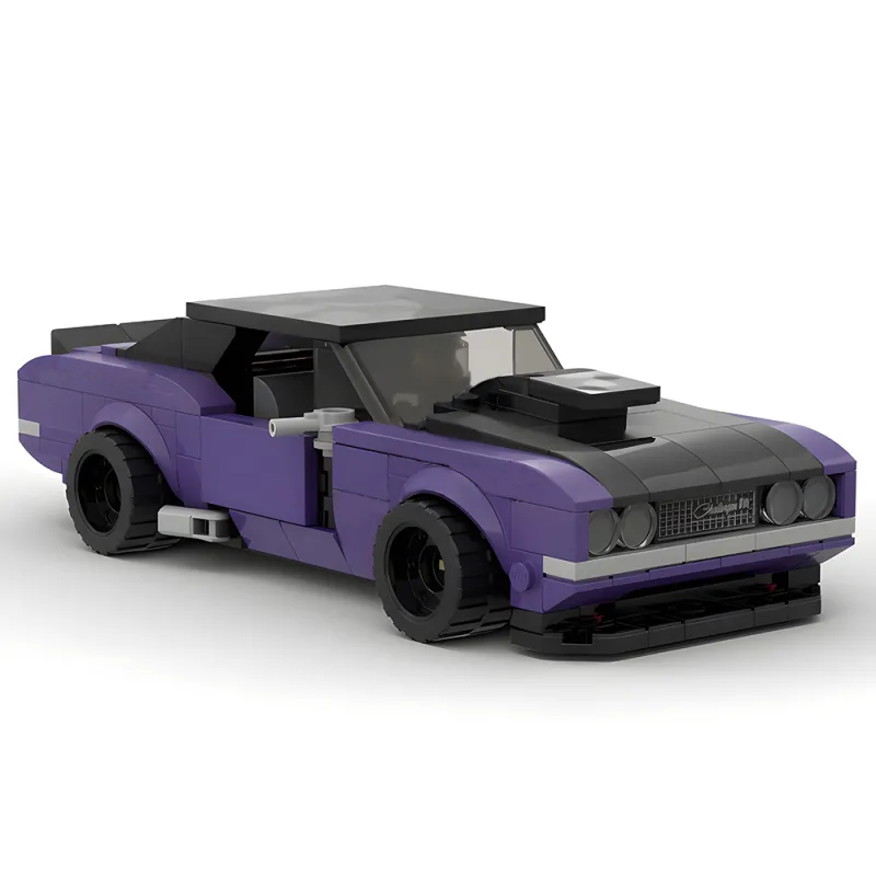 Creative Vehicle Racing Car Building Blocks Construction Toy with Brick Figures | Ideal Car Lover Gift