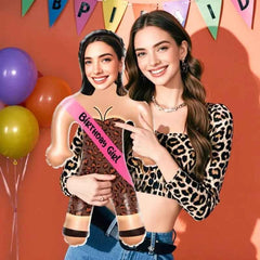 Custom Face Birthday Girl Blow Up Dolls Funny Inflatable Balloon Custom Air Doll for Party Favors