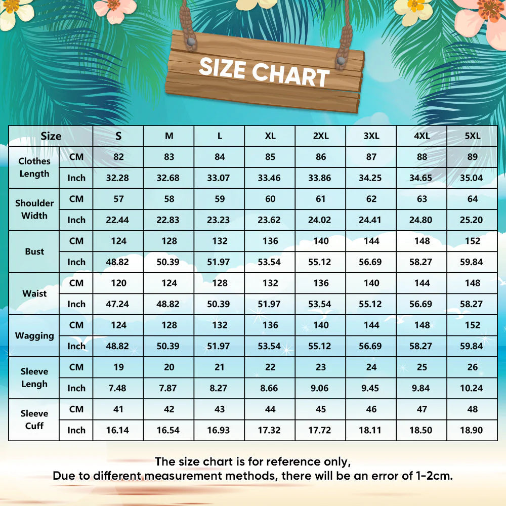 Personalised Photo Christmas aloha shirt laid flat showing all‑over full‑print face design and breathable material for beach and holiday wear