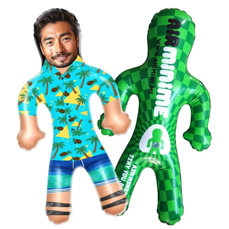 PVC inflatable doll detail showing durable material and inflation-friendly design