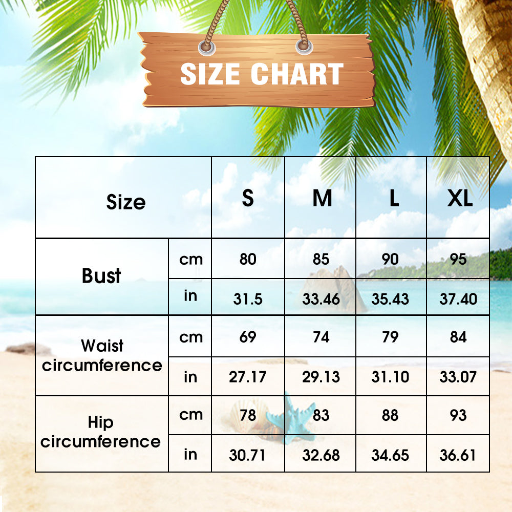 Back view of Custom Face Tropical One‑Piece Swimsuit with U‑shaped back for freedom of movement and secure fit for swimming