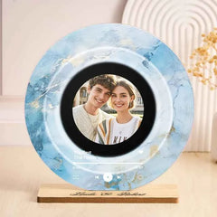 Personalized Vinyl Record with Custom Photo Customized Acrylic Song Plaque Vinyl Record Decorations Cool Gifts for Music Lovers