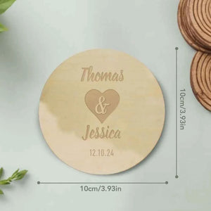 Personalized Coaster Wedding Party Favors
