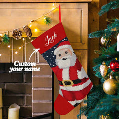 Personalized Christmas Stockings Custom Name Christmas Stocking