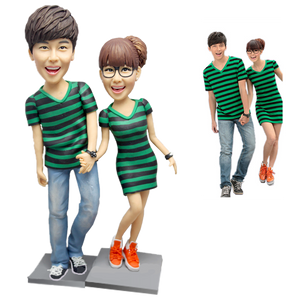 Fully Customizable 2 person Custom Bobbleheads
