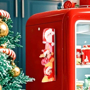 Personalized Photo Christmas Refrigerator Magnets Holiday Christmas Decorations Gifts