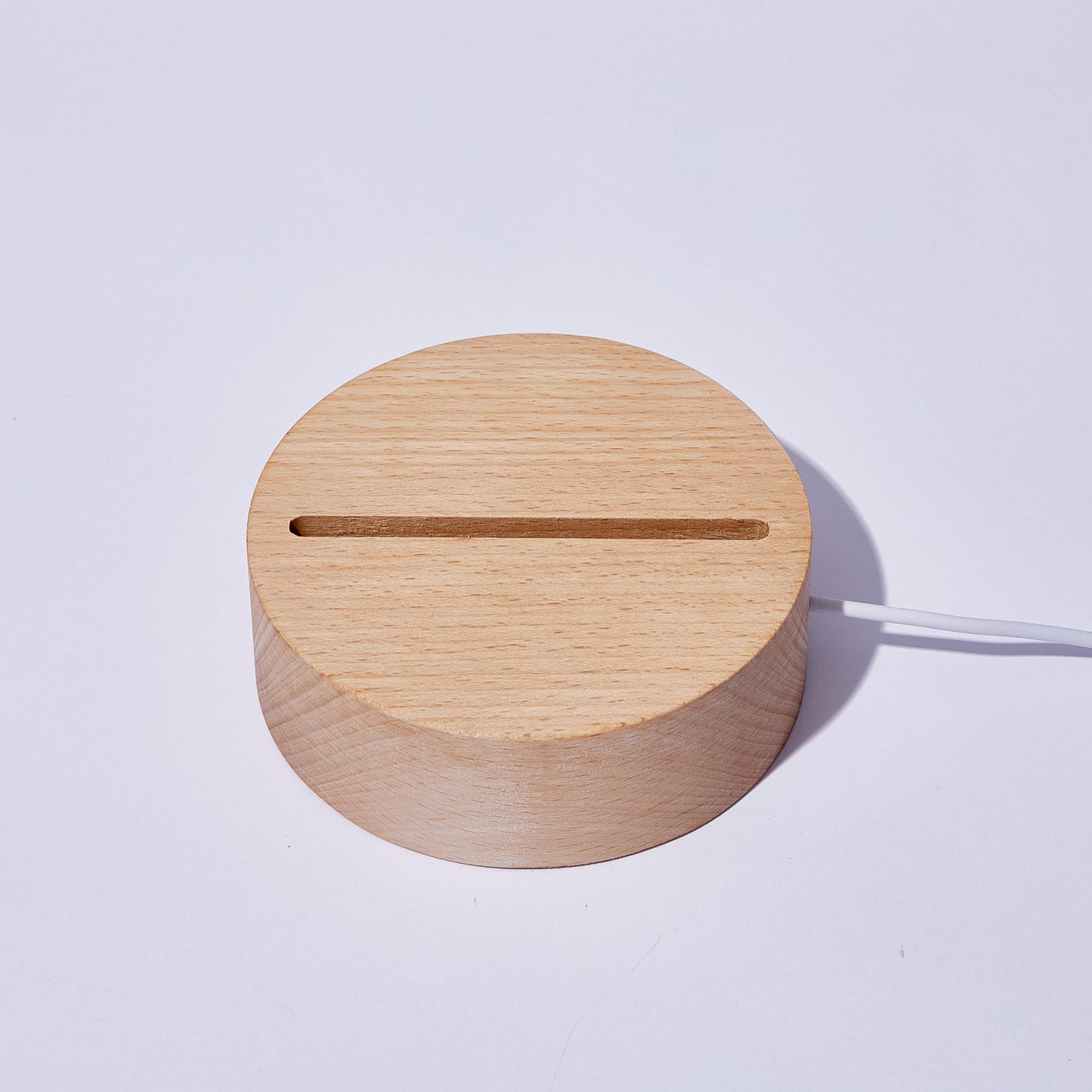 Custom Spotify Code Lamp - Personalised Acrylic Night Light with Wood Base