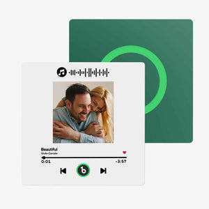 FridgeBeats Frameless Custom Photo Music Fridge Magnet New 4.0 Upgrade Album Fridge Magnet That Can Be Played