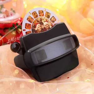 Custom 3D Viewfinder and Reel Personalized Christmas Gifts Text and Photo Viewer with Your Own Photos