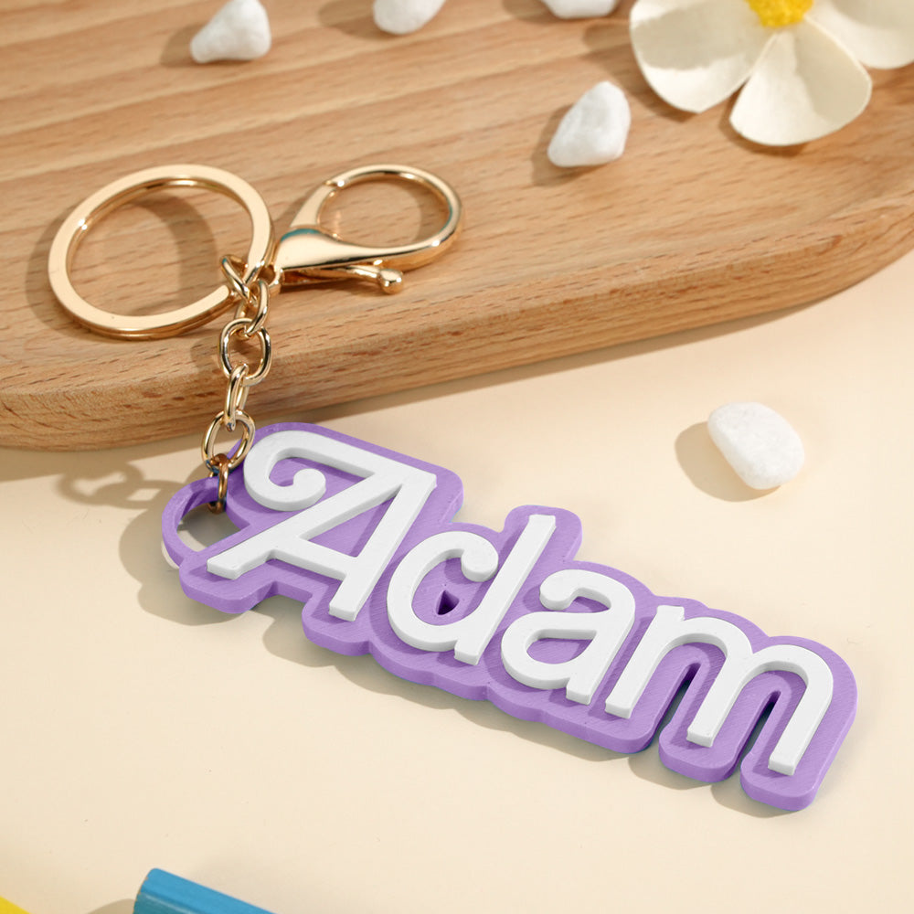 Personalised backpack name tags in assorted colours arranged to show choice variety ideal as engraved gifts