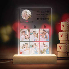 Custom Music Plaque Personalized Photo Anniversary Plaque Gift