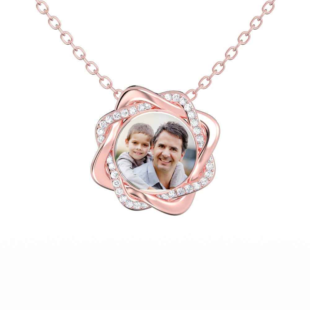 Custom Memory Necklace With Photo Romantic Gifts For Her