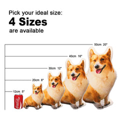 Custom Shaped Photo Pillow | Personalised Portrait & Pet Pillow
